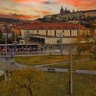 Blick auf Prag an der Moldau, Czech Republic