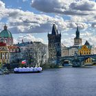 Blick auf Prag an der Moldau, Czech Republic