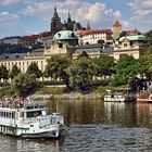 Blick auf Prag an der Moldau, Czech Republic