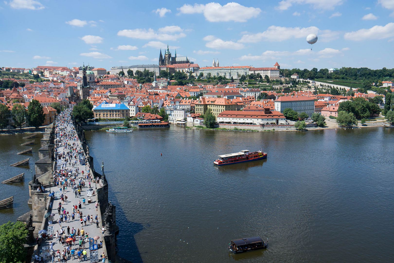 Blick auf Prag