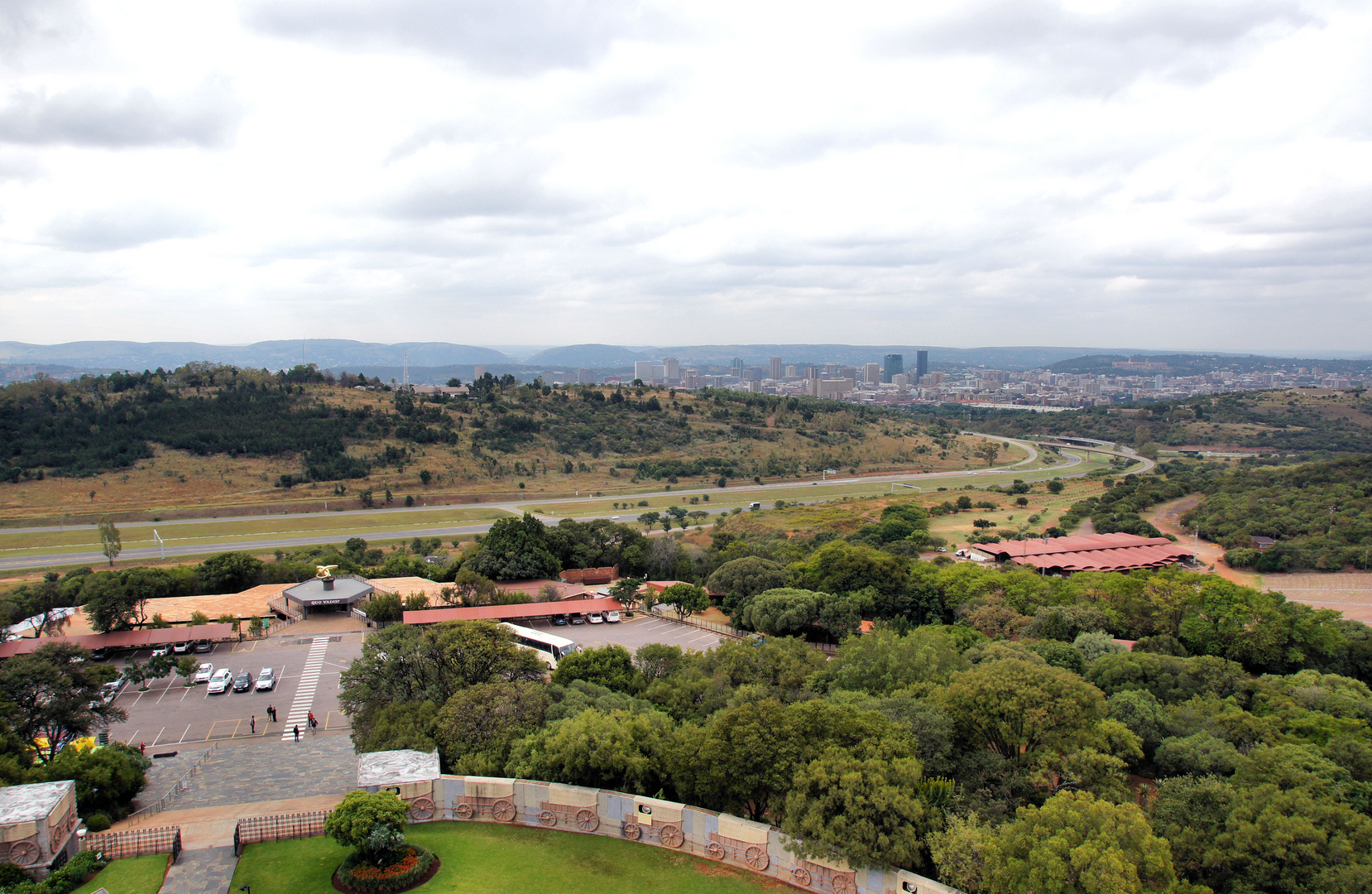 Blick auf Pretoria