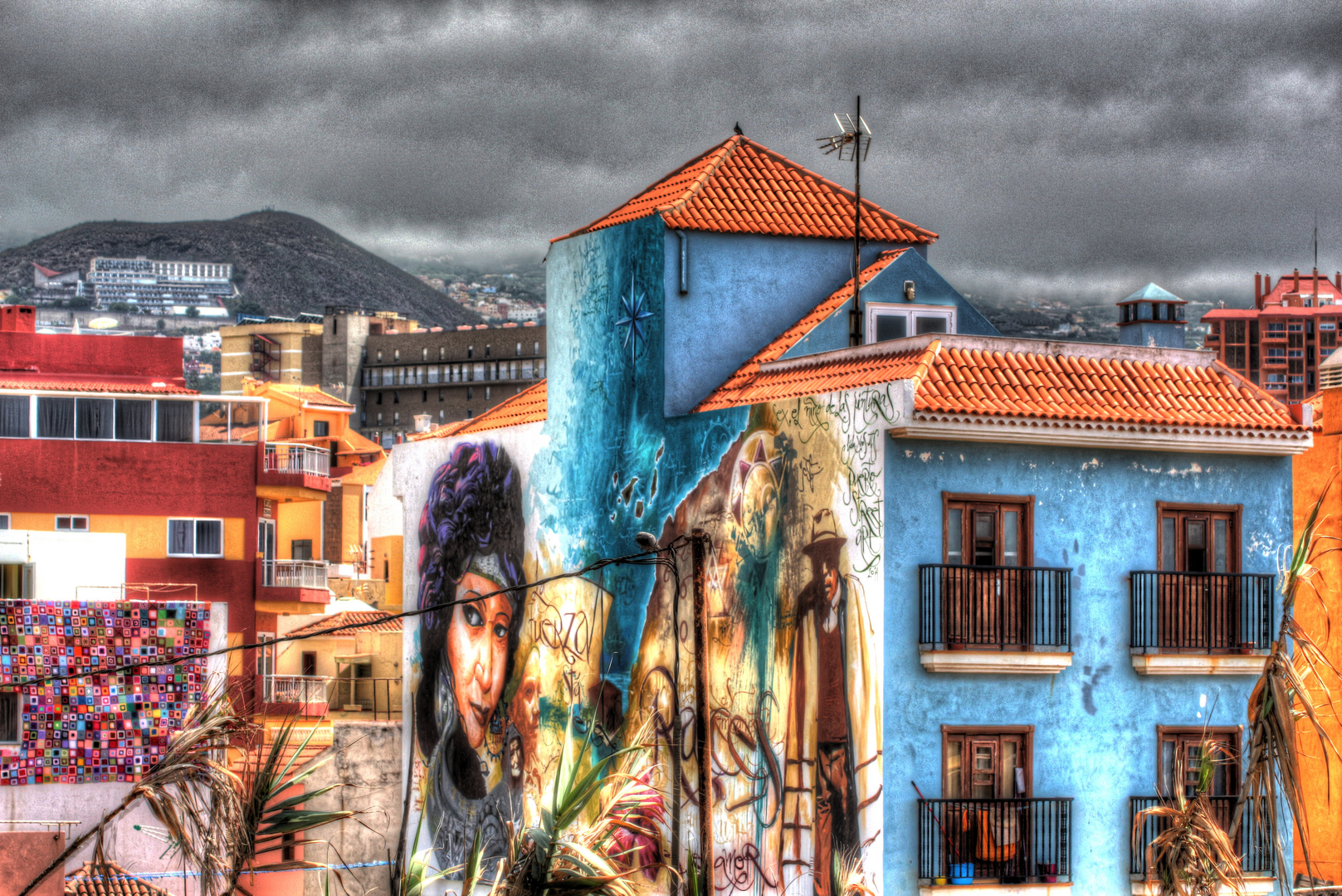 Blick auf Puerto de La Cruz