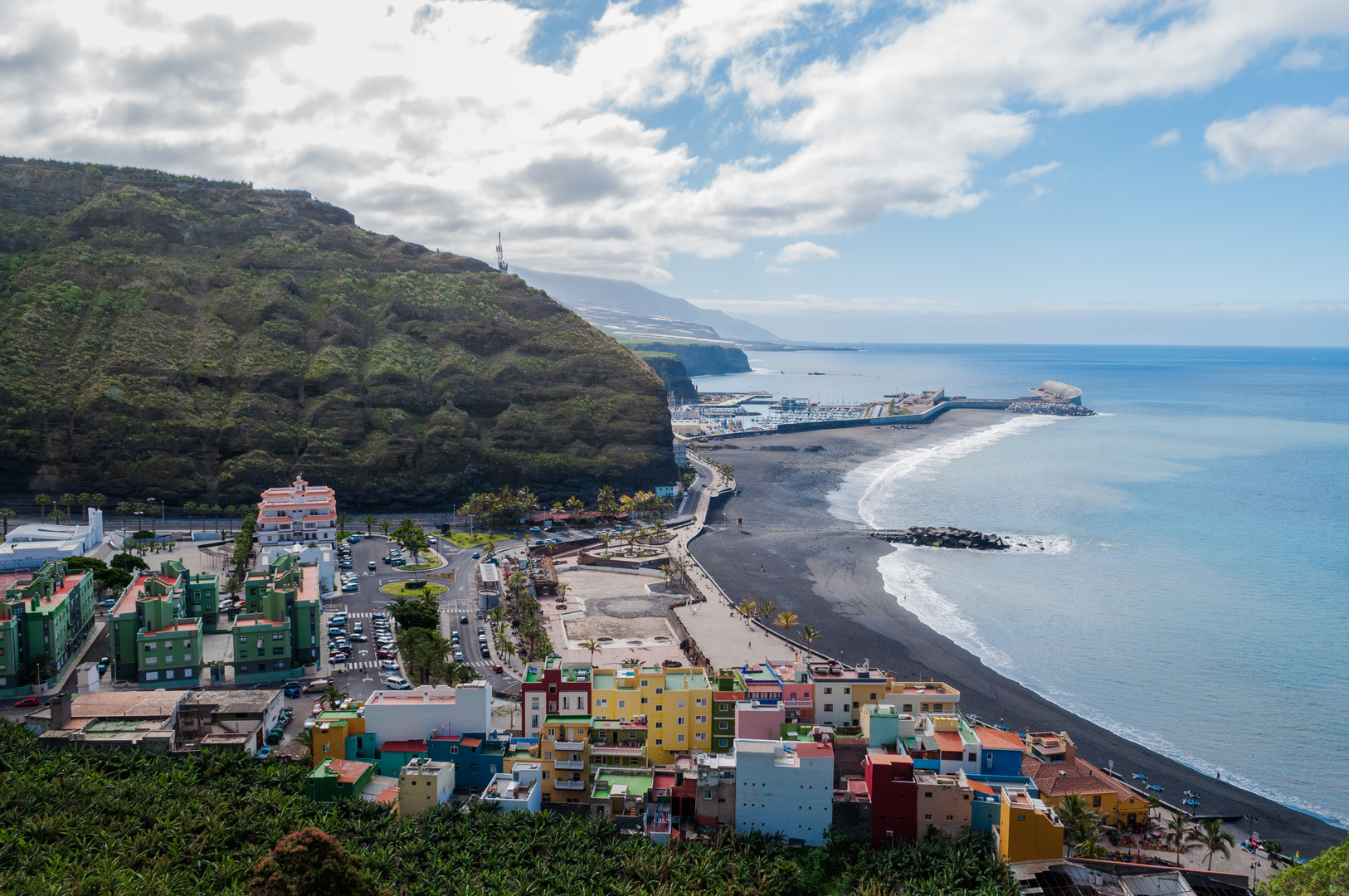 Blick auf Puerto Tazacorte