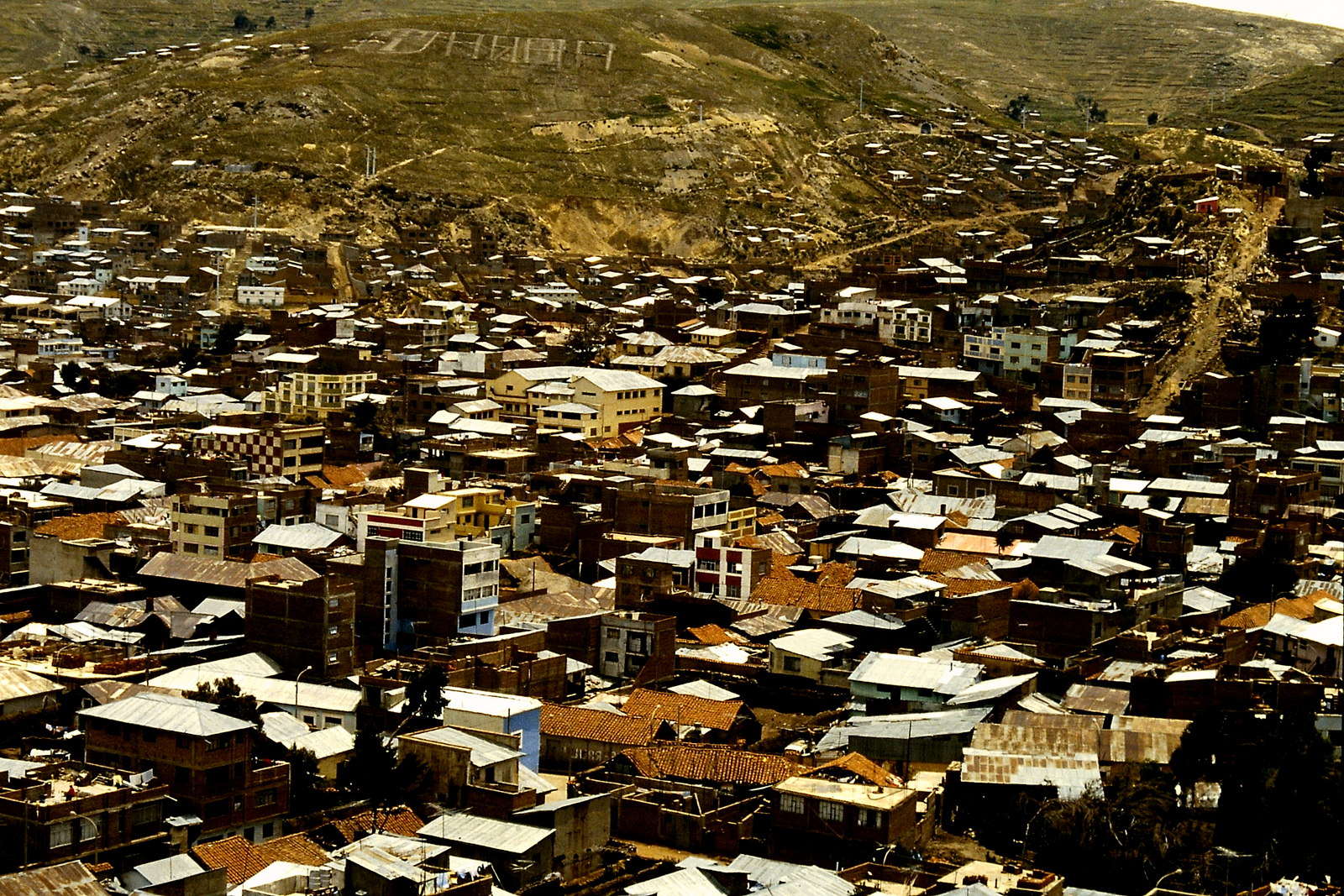 Blick auf Puno, Peru