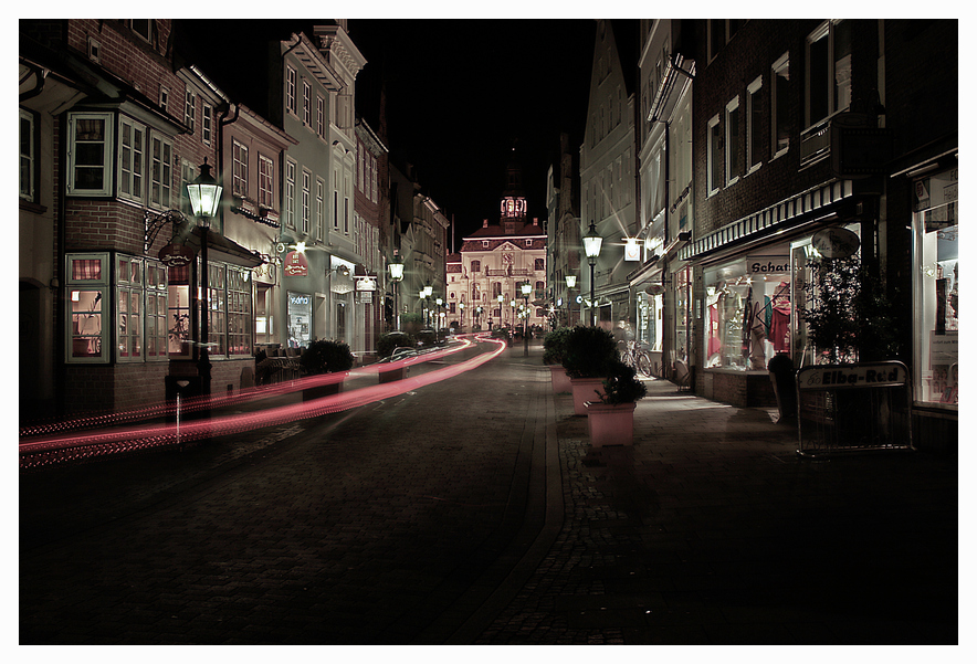 Blick auf Rathaus