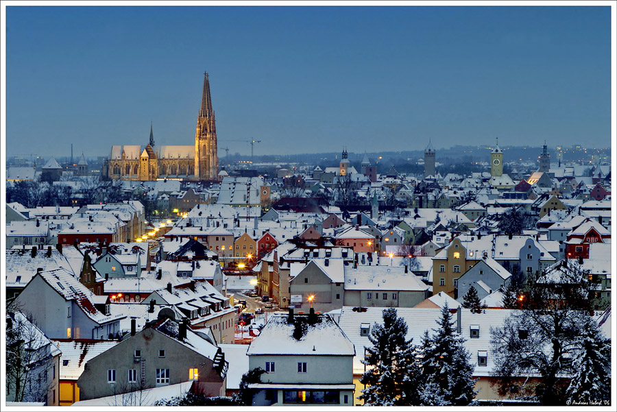 Blick auf Regensburg