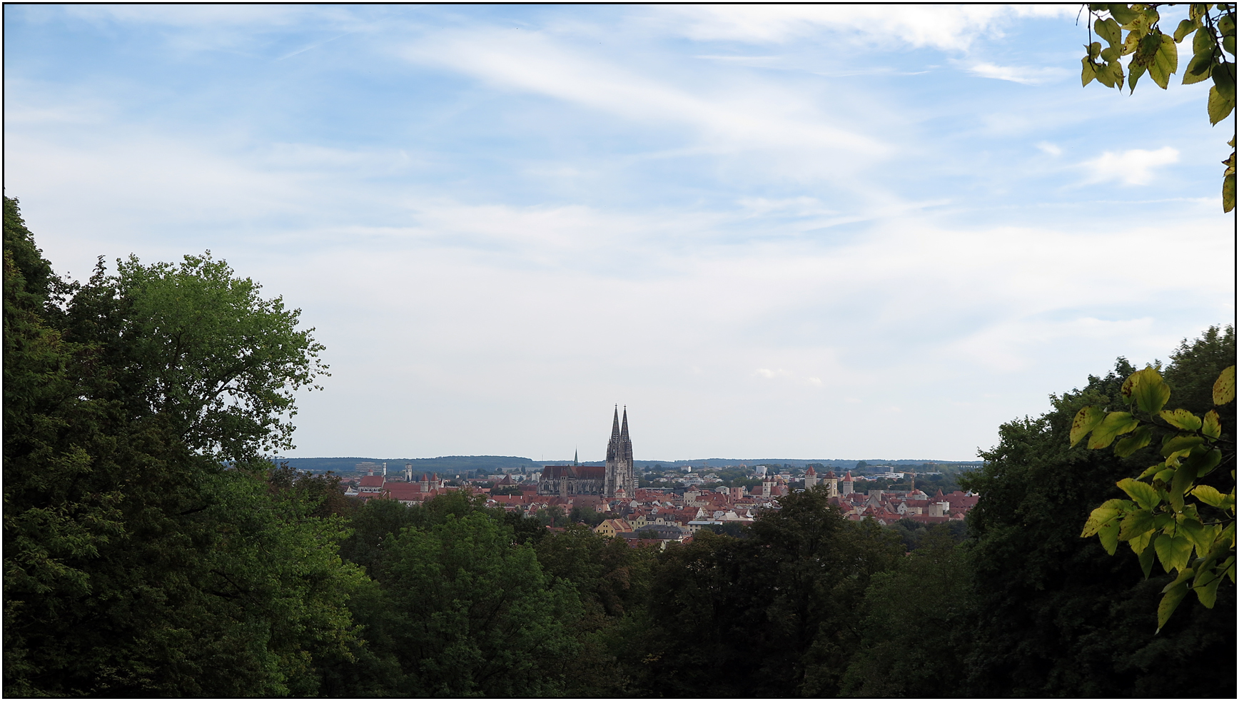 Blick auf Regensburg