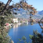 Blick auf Reiff am nördlichen Gardasee 