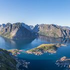 Blick auf Reine, Lofoten