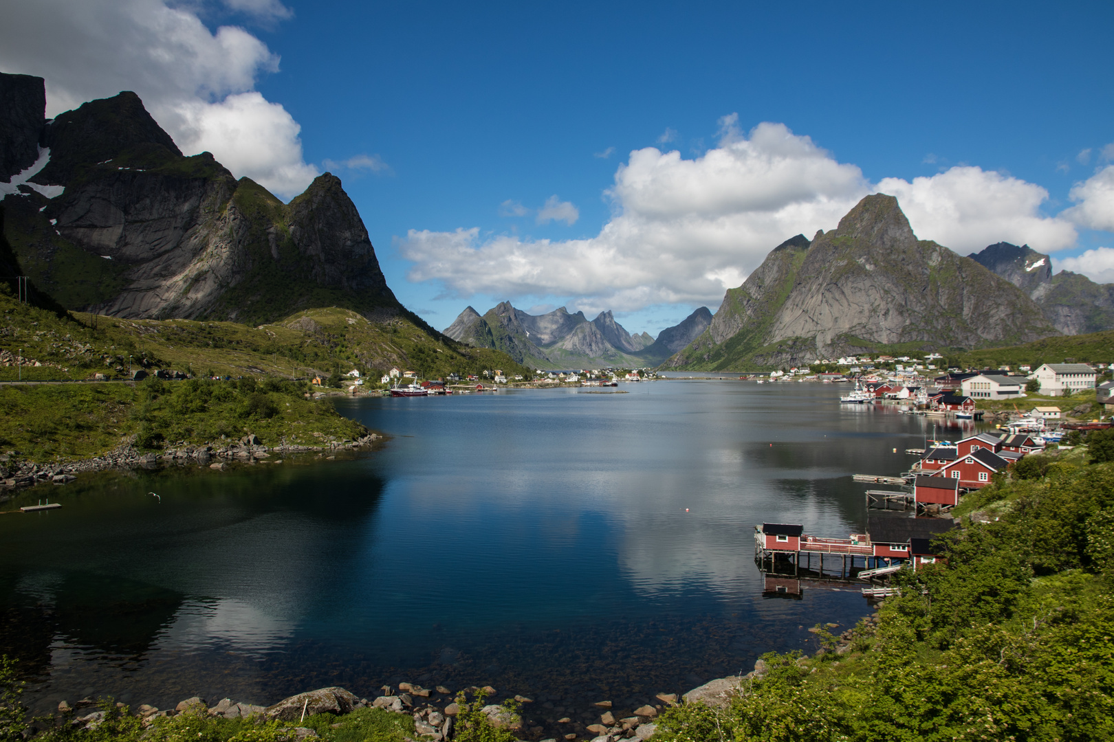 Blick auf Reine / Lofoten