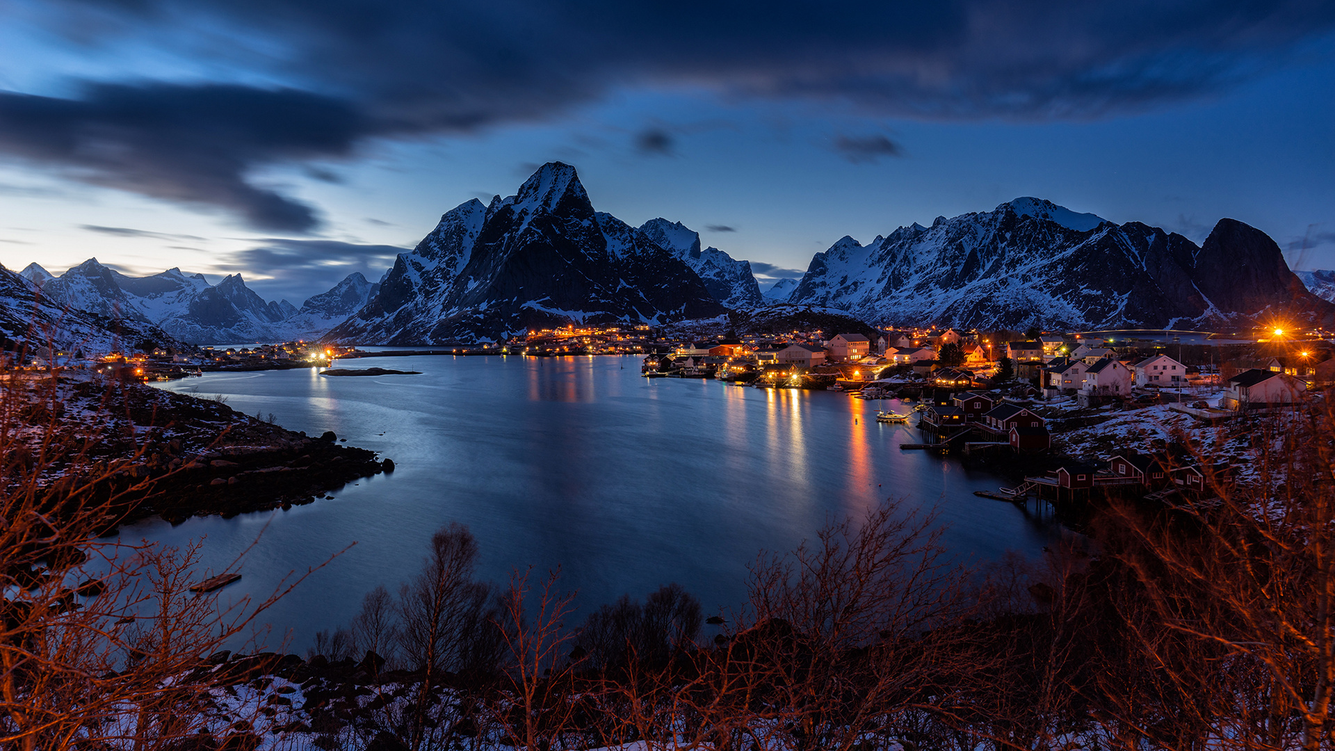 Blick auf Reine vom Reinehalsen