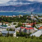 Blick auf Reykjavik