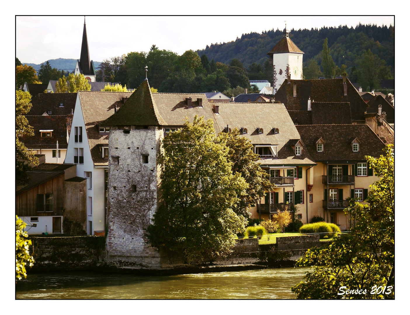 Blick auf Rheinfelden