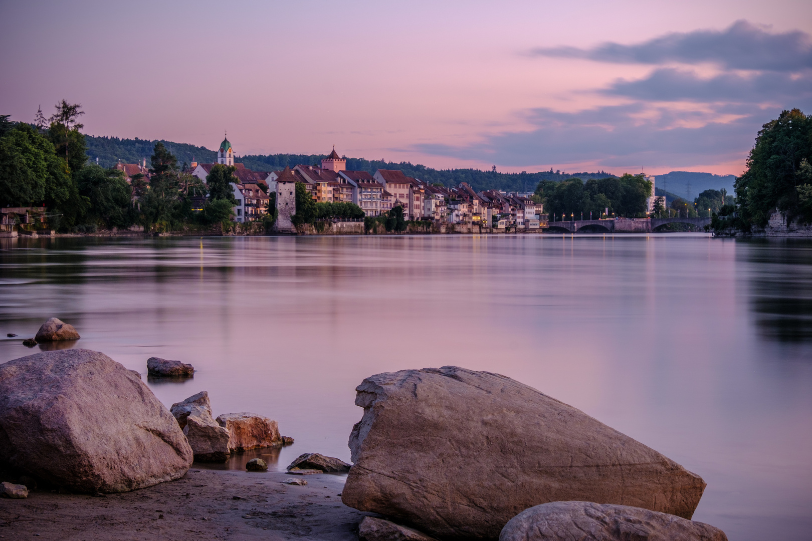 Blick auf Rheinfelden