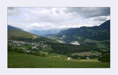 blick auf rheinschlucht