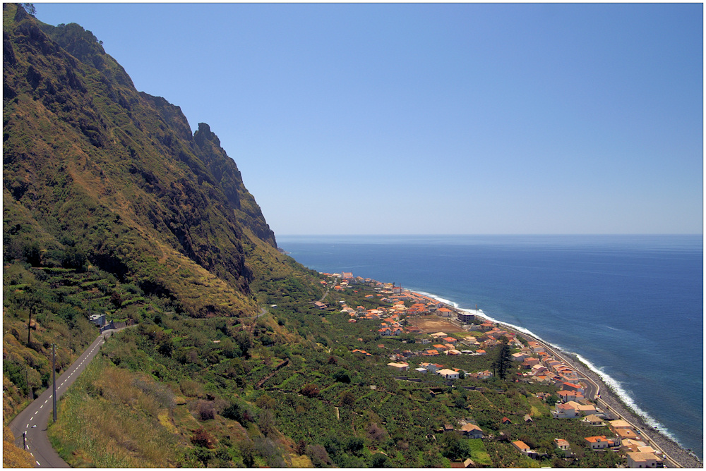 Blick auf Ribeira das Galinhas