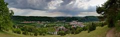 Blick auf Riedenburg im Altmühltal