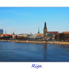 Blick auf Riga