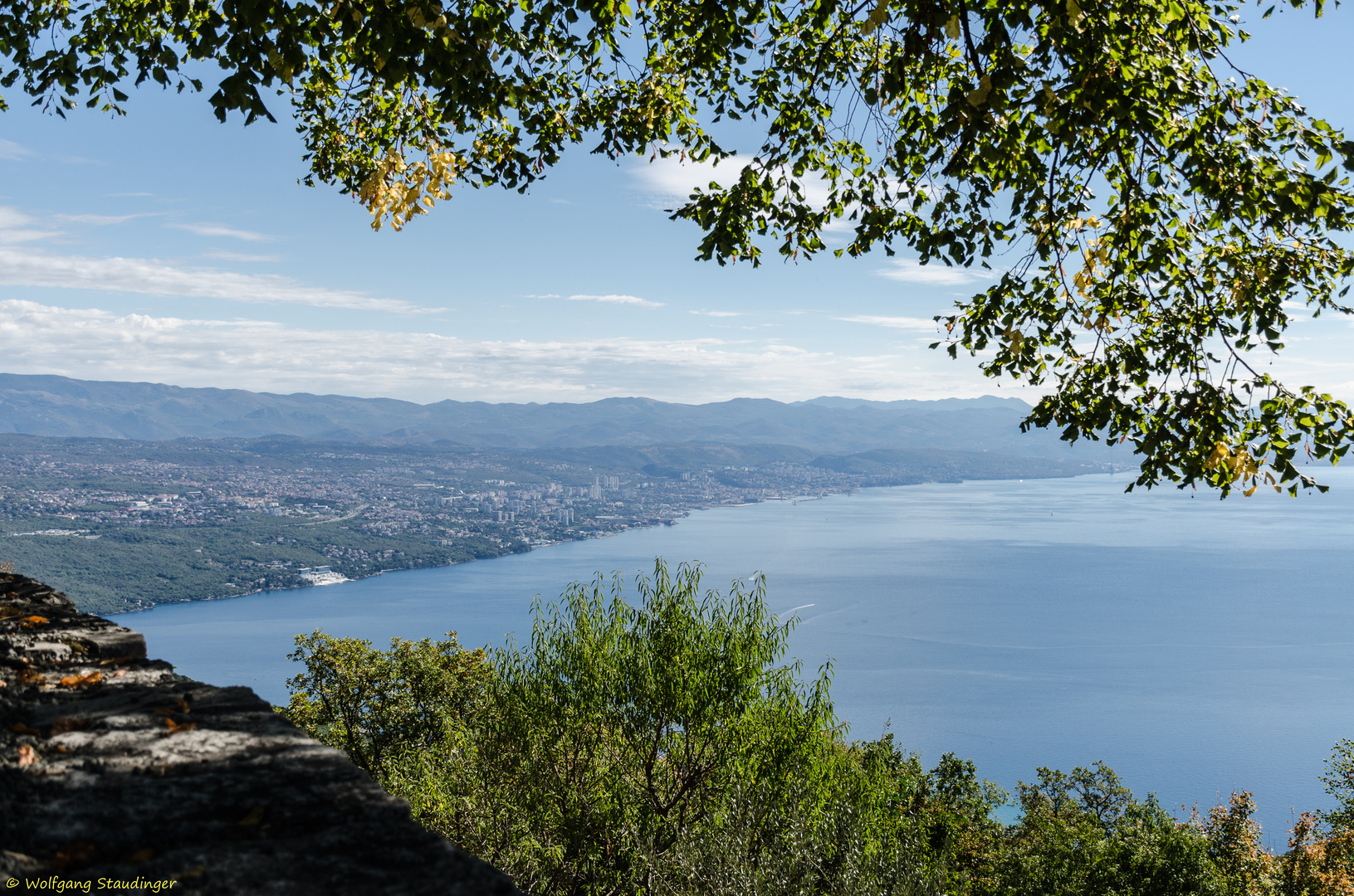 Blick auf Rijeka und Kvarner Bucht (2)
