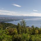 Blick auf Rijeka und Kvarner Bucht