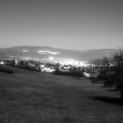 Blick auf Rockenhausen bei Nacht