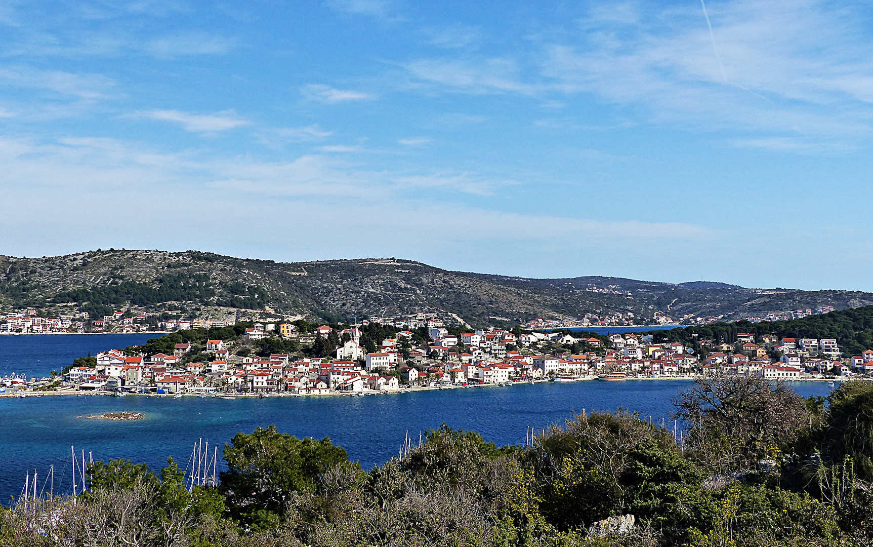 Blick auf Rogoznica