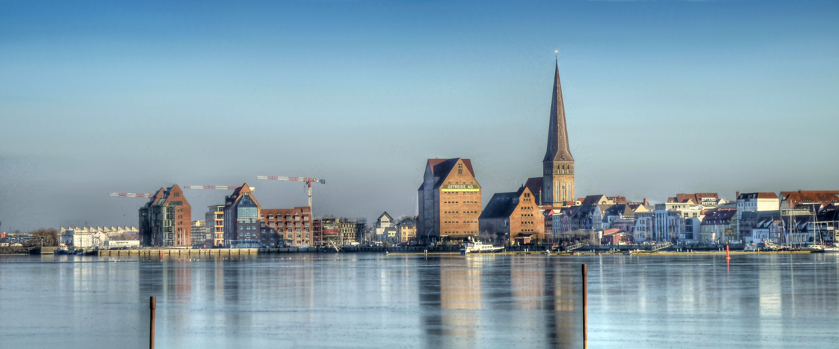 Blick auf Rostock