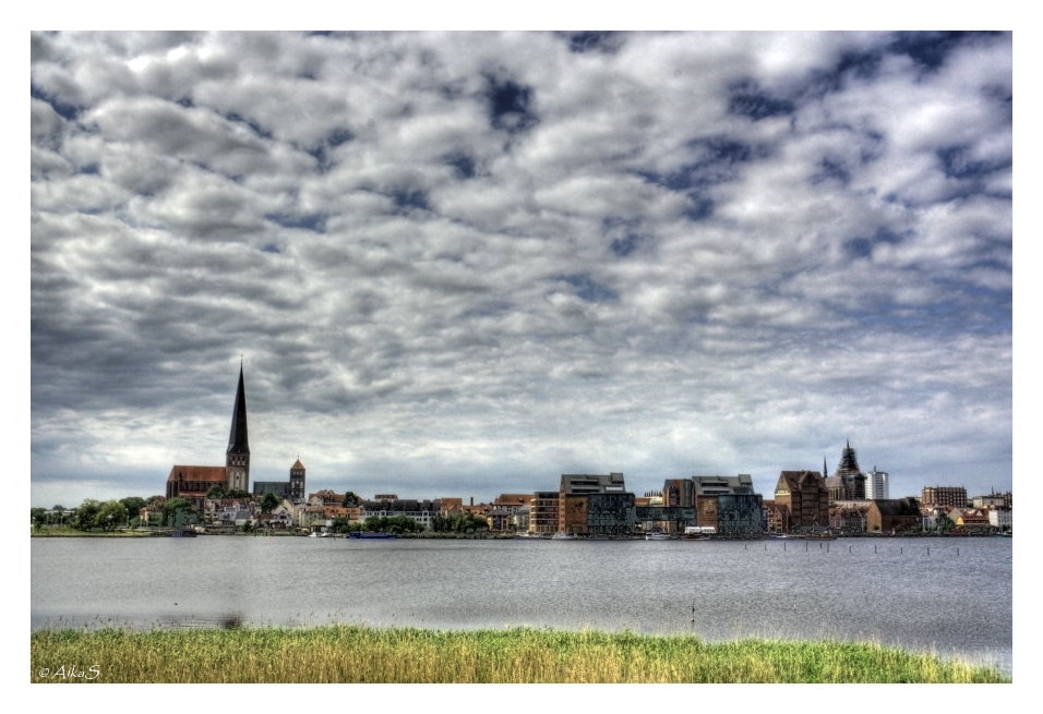 Blick auf Rostock