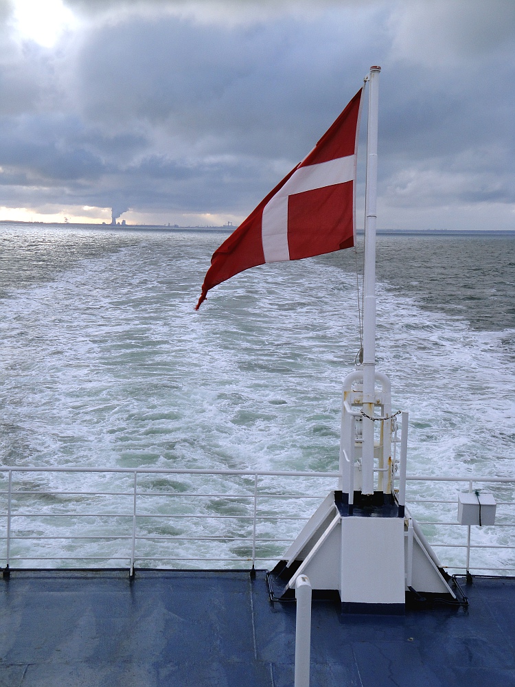 Blick auf Rostock-Warnemünde