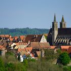 Blick auf Rothenburg