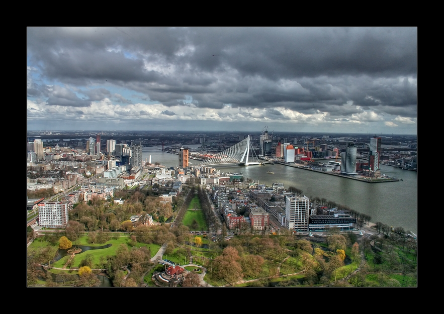 Blick auf Rotterdam