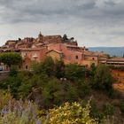 Blick auf Roussillon