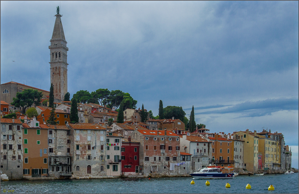 Blick auf Rovinj