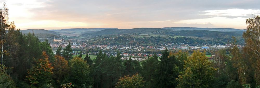 Blick auf Rudolstadt