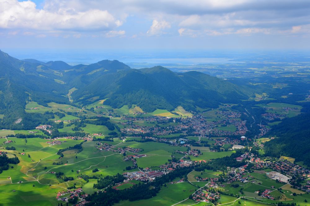 Blick auf Ruhpolding