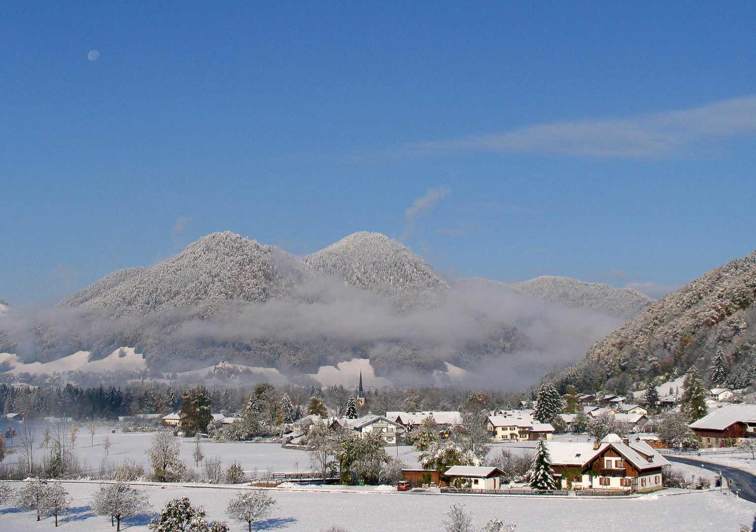 Blick auf Ruhpolding