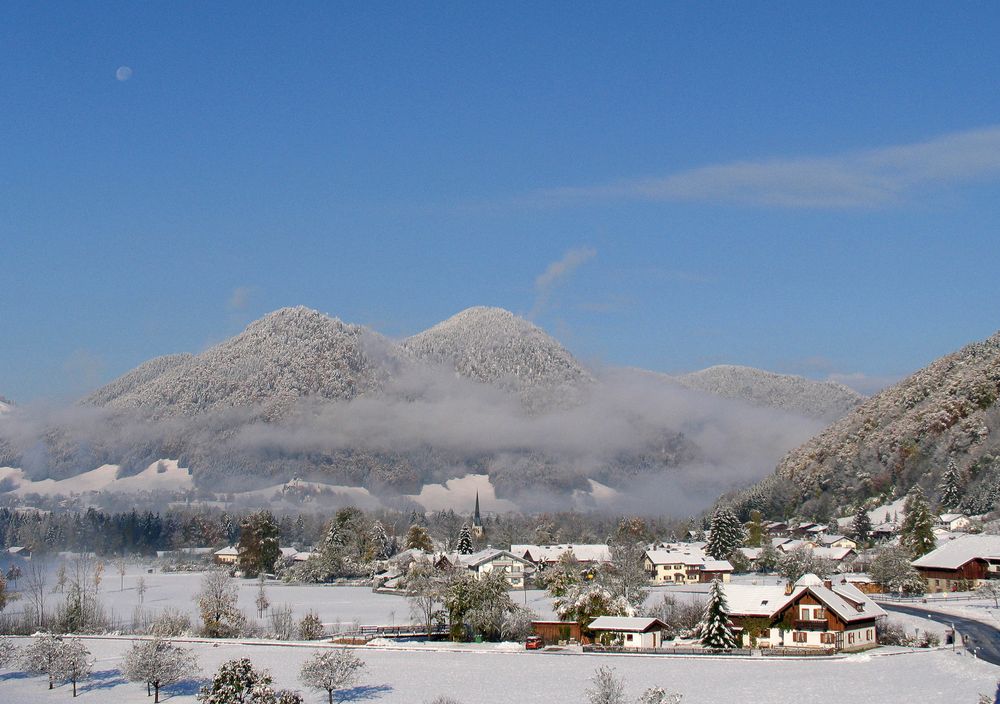 Blick auf Ruhpolding