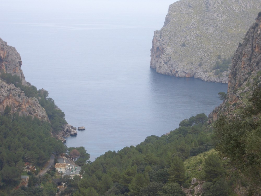 Blick auf Sa Calobra