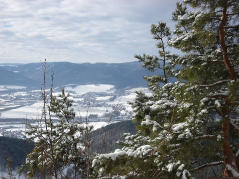 Blick auf Saalfeld