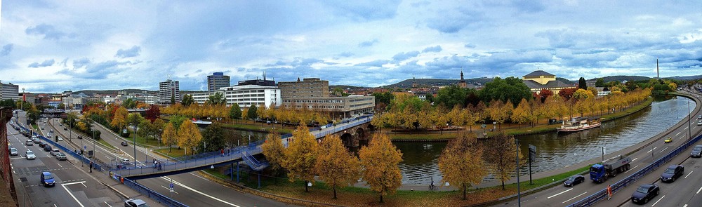 Blick auf Saarbrücken .. ..