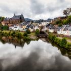 Blick auf Saarburg