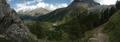 Blick auf Saas Fee