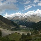 Blick auf Saas Fee II