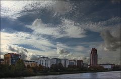 * Blick auf Sachsenhausen *