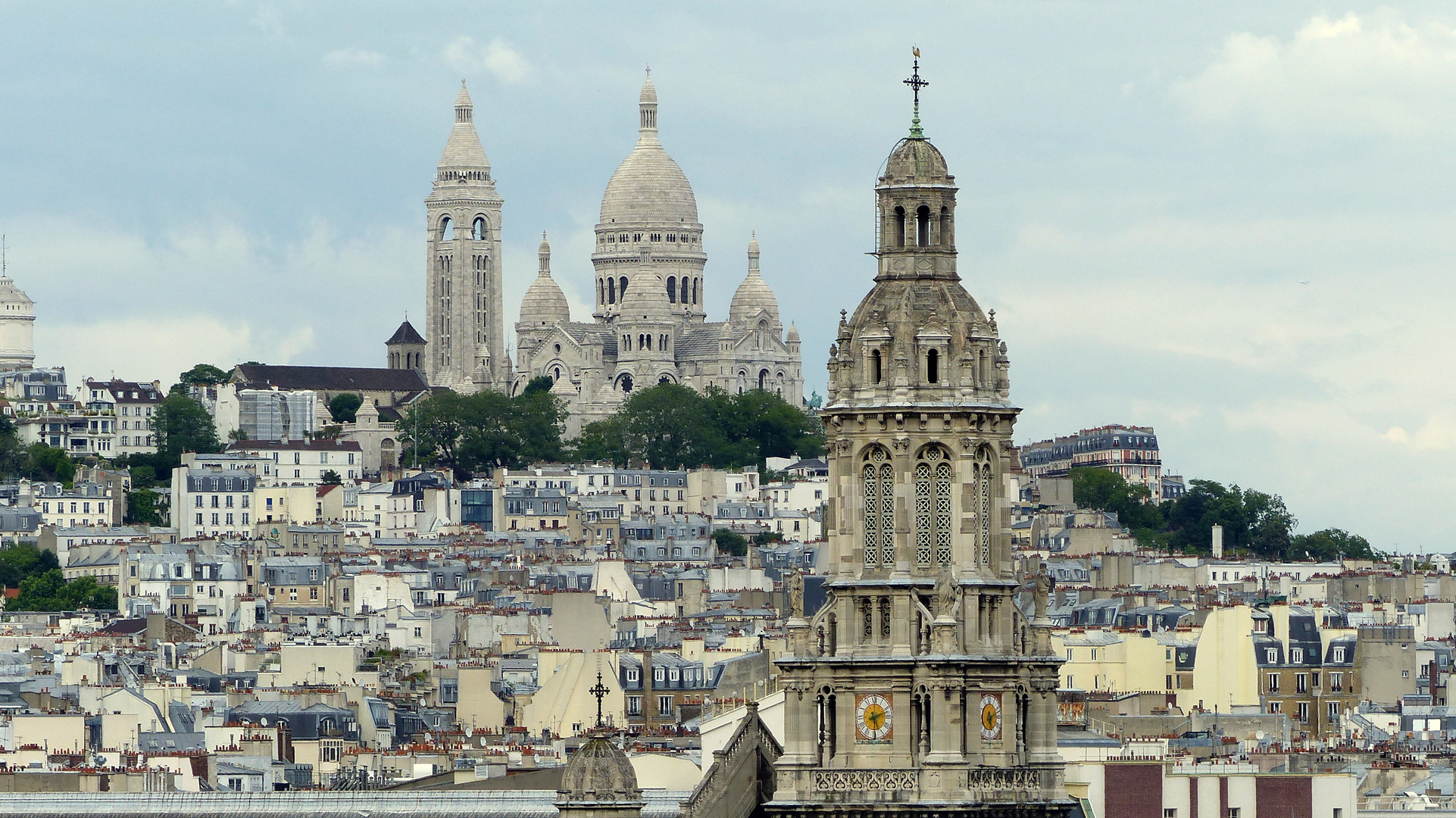 Blick auf Sacré Coeur