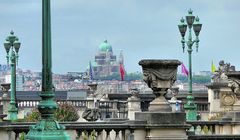 Blick auf Sacre Coeur In Brüssel 