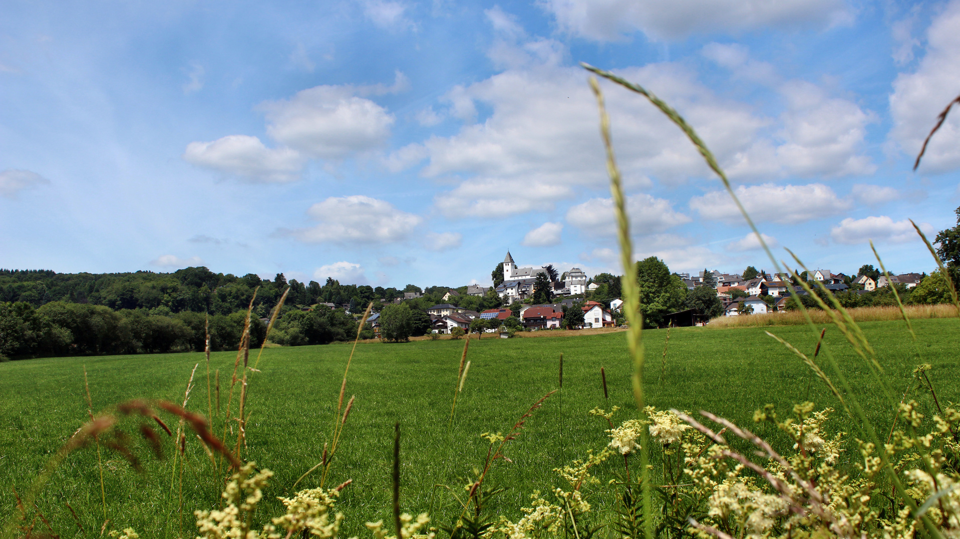 Blick auf Salz im Westerwald