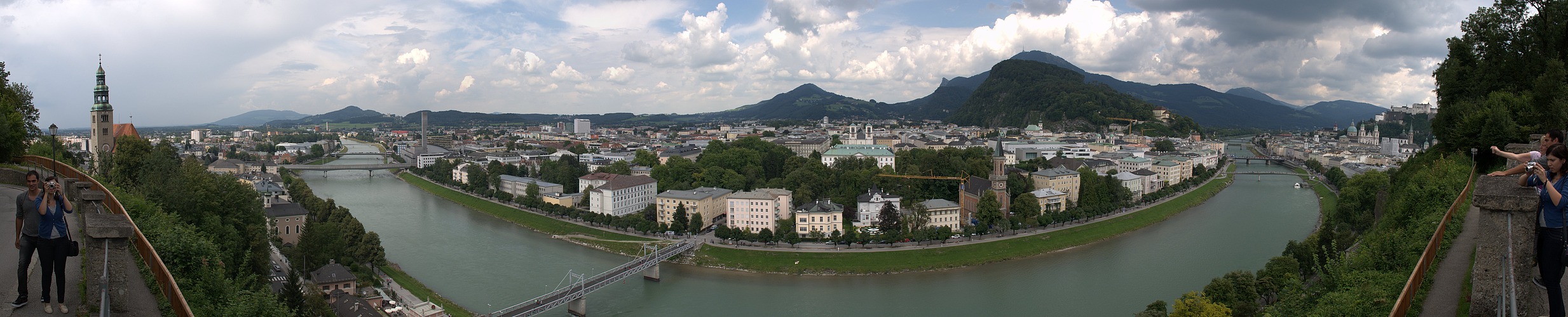 " Blick auf Salzburg "