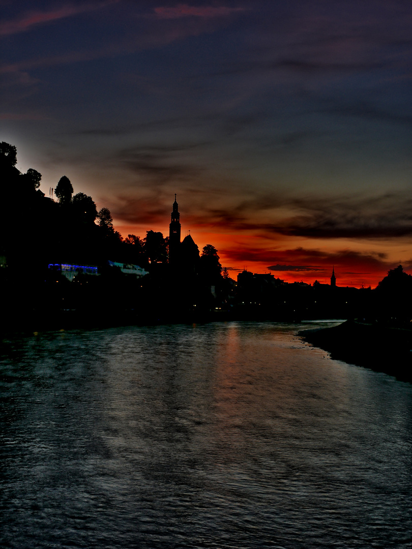 Blick auf Salzburg