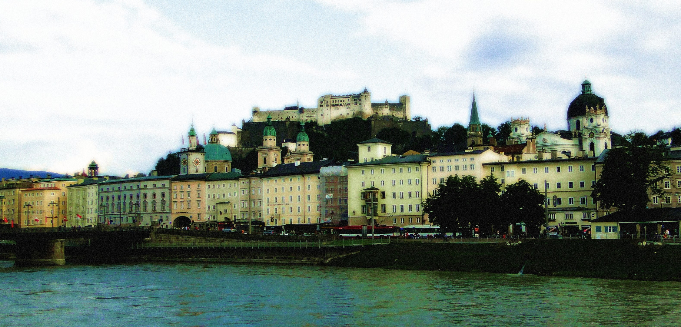 Blick auf Salzburg